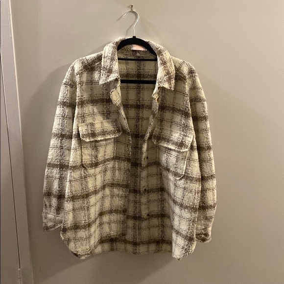 Plaid Shacket - Picture 1 of 3